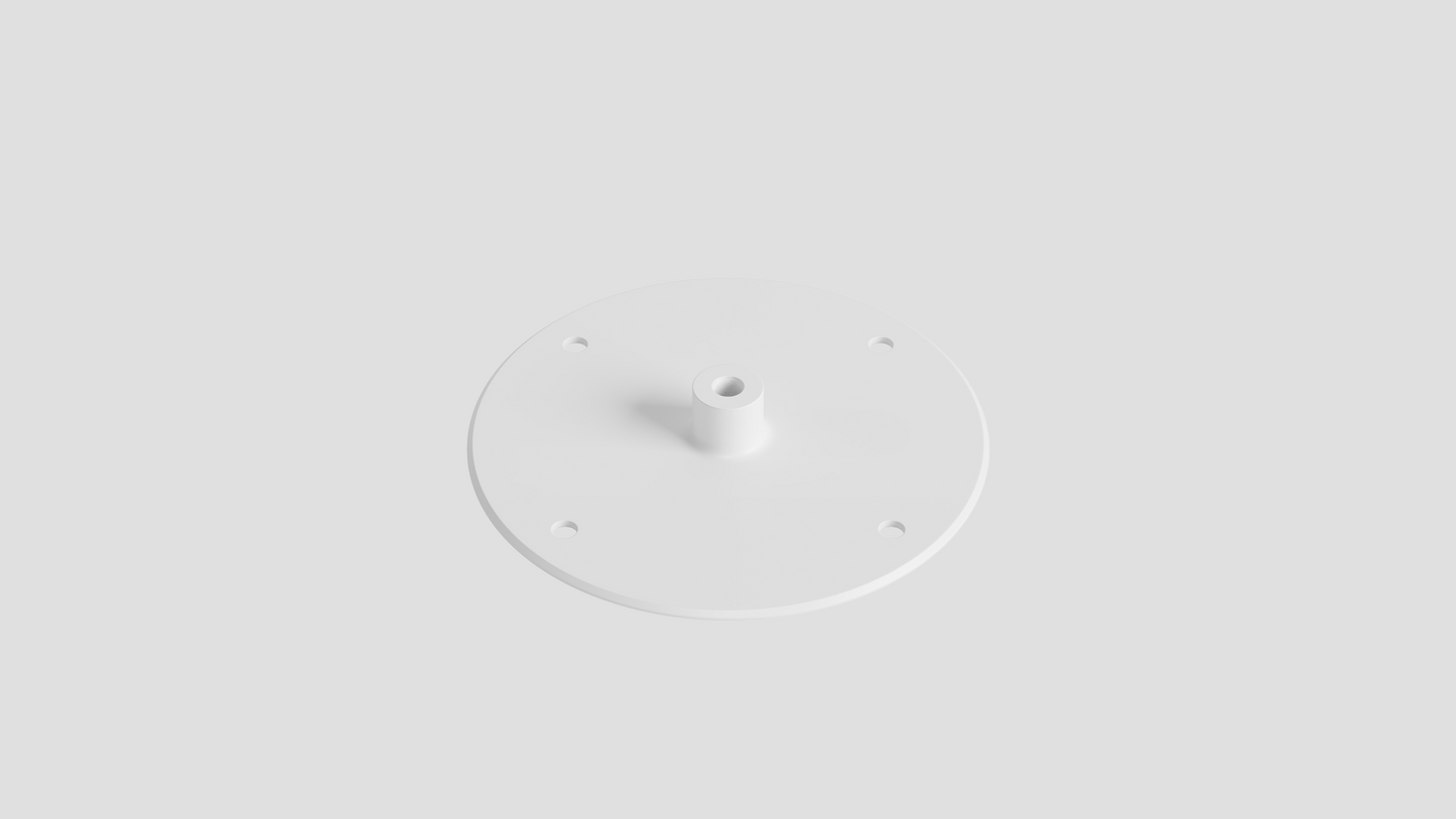 White Cocoon standard mounting bracket