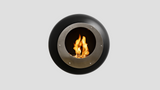 Black Cocoon Vellum fireplace