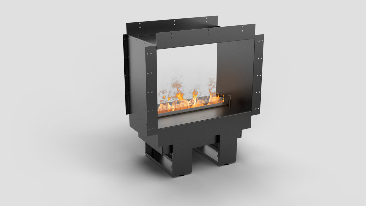 COOL FLAME SEE-THROUGH FIREBOX