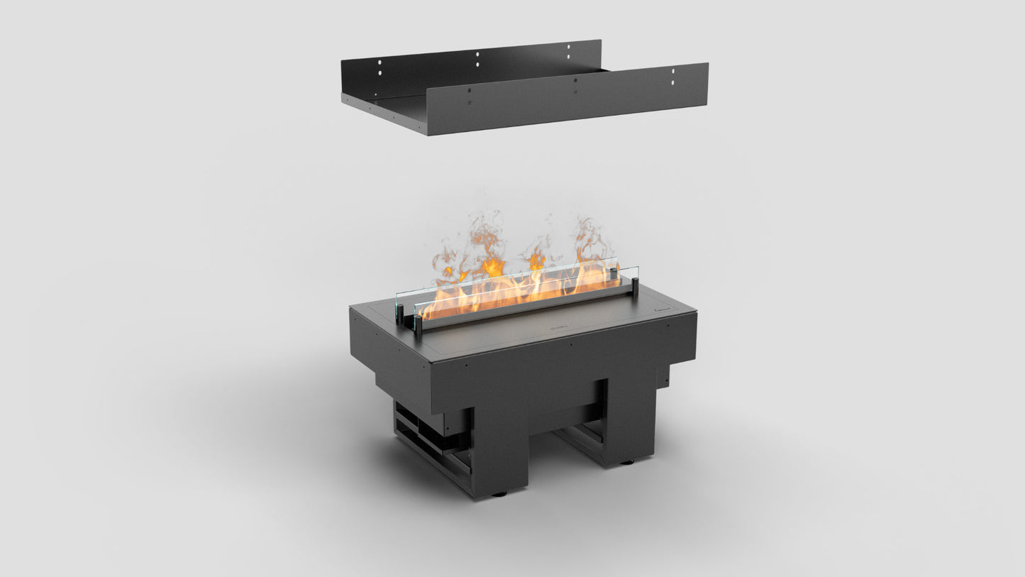 COOL FLAME PRO SEE THROUGH FIREBOX