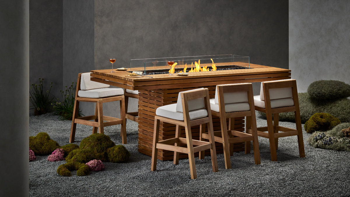 GIN 90 BAR FIRE TABLE