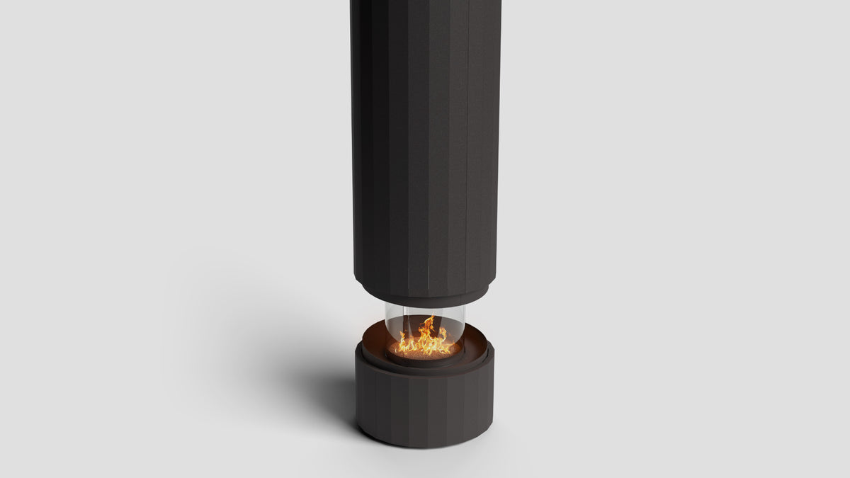 PILLAR Suspended Fireplace