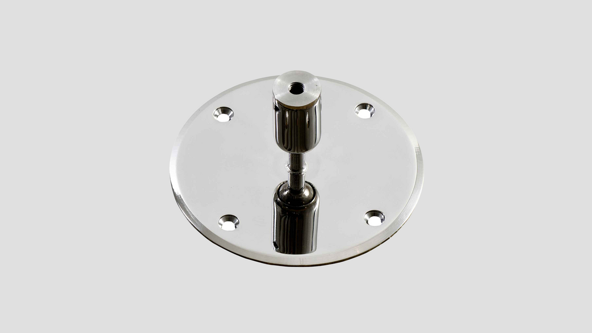 stainless steel angled ceiling bracket for cocoon aeris