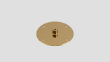 Brass Cocoon standard mounting bracket