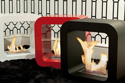 New Zealand Bioethanol Fireplace Shop - 3 Colourful Freestanding Biofires