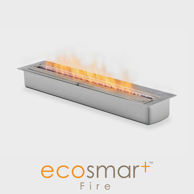 NZ Bioethanol Naked Flame - Long Rectangle Fireplace Burner