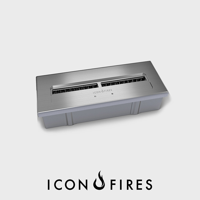 Biofuel Fireplaces NZ - Burner Inserts Icon Fires Commercial Mid 614
