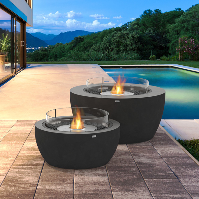 Outdoor Fire Pits Modern Eco, How Do Outdoor Gas Fire Pits Work