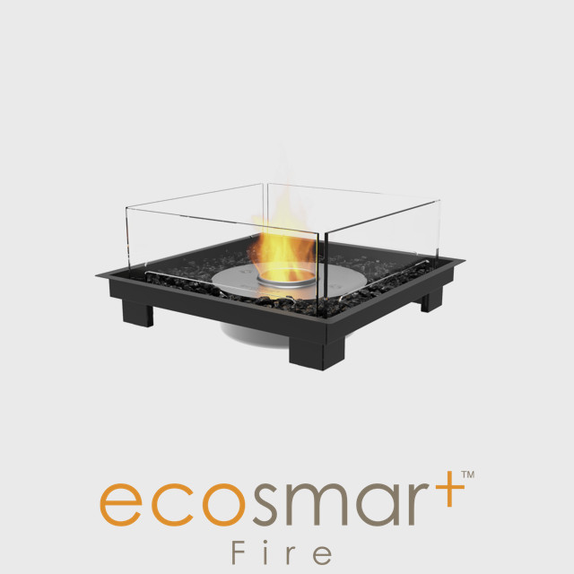 Biofuel Fireplaces NZ - Fire Pit EcoSmart Square 22