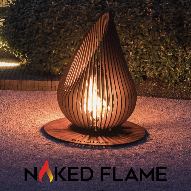 Fireplaces NZ - Fire Pit Naked Flame Dewdrop