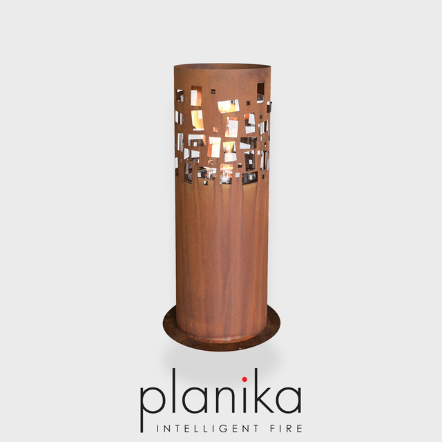 Biofuel Fireplaces NZ - Fire Pit Planika Gustav Commerce