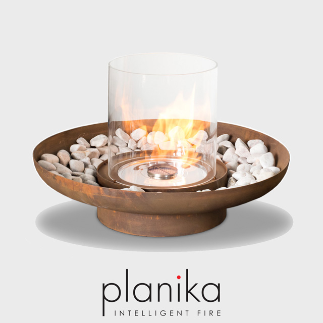 Biofuel Fireplaces NZ - Fire Pit Planika Dancing Flames