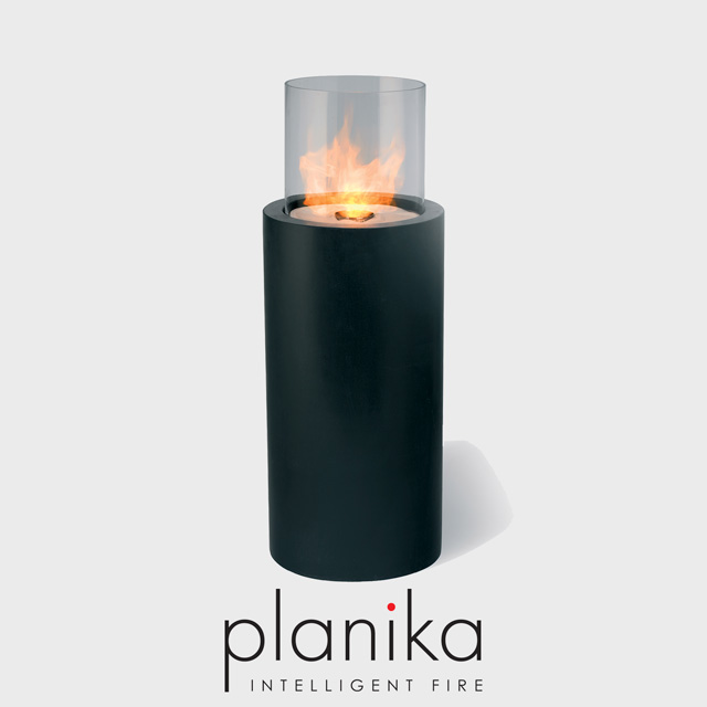 Biofuel Fireplaces NZ - Fire Pit Planika Totem Commerce