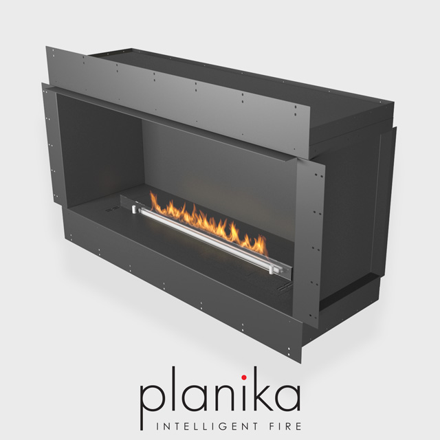Biofuel Fireplaces NZ - Fireboxes Planika Forma 1200