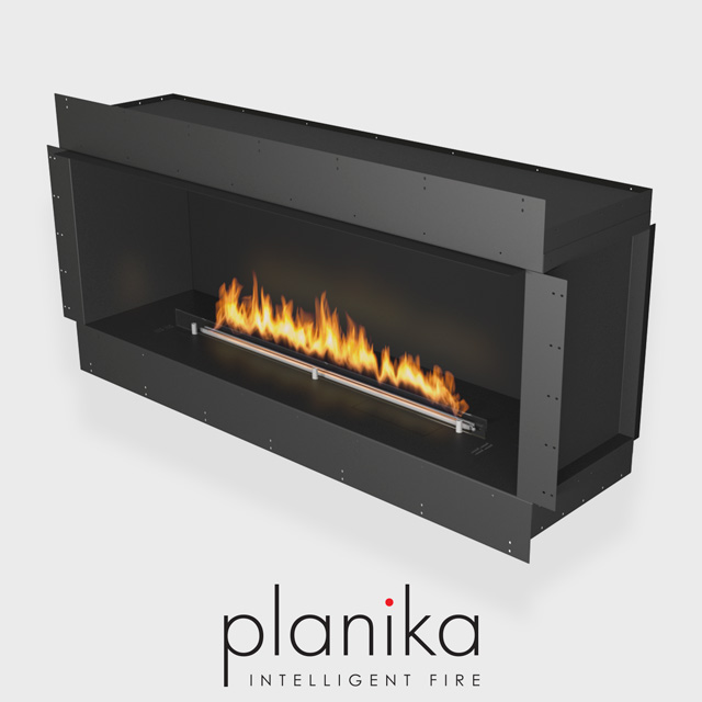 Biofuel Fireplaces NZ - Fireboxes Planika Forma 1500