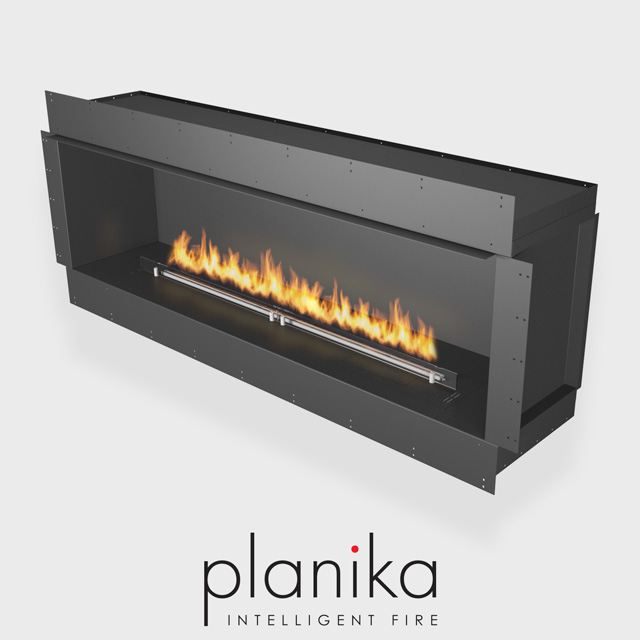 Biofuel Fireplaces NZ - Fireboxes Planika Forma 1800
