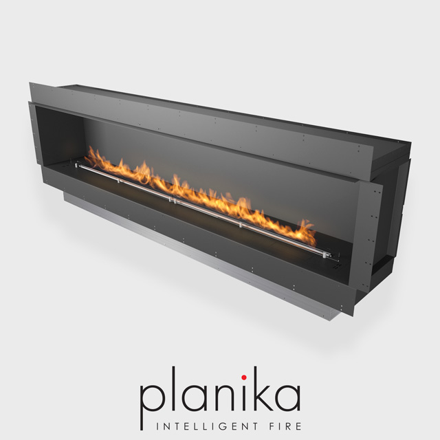 Biofuel Fireplaces NZ - Fireboxes Planika Forma 2700