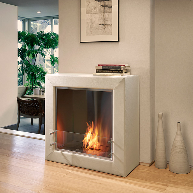 Free Standing Fireplace Modern Eco Bioethanol Fires Naked Flame NZ
