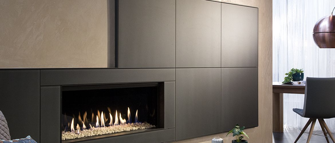 Kalfire G100/41F Gas Fireplace Naked Flame NZ
