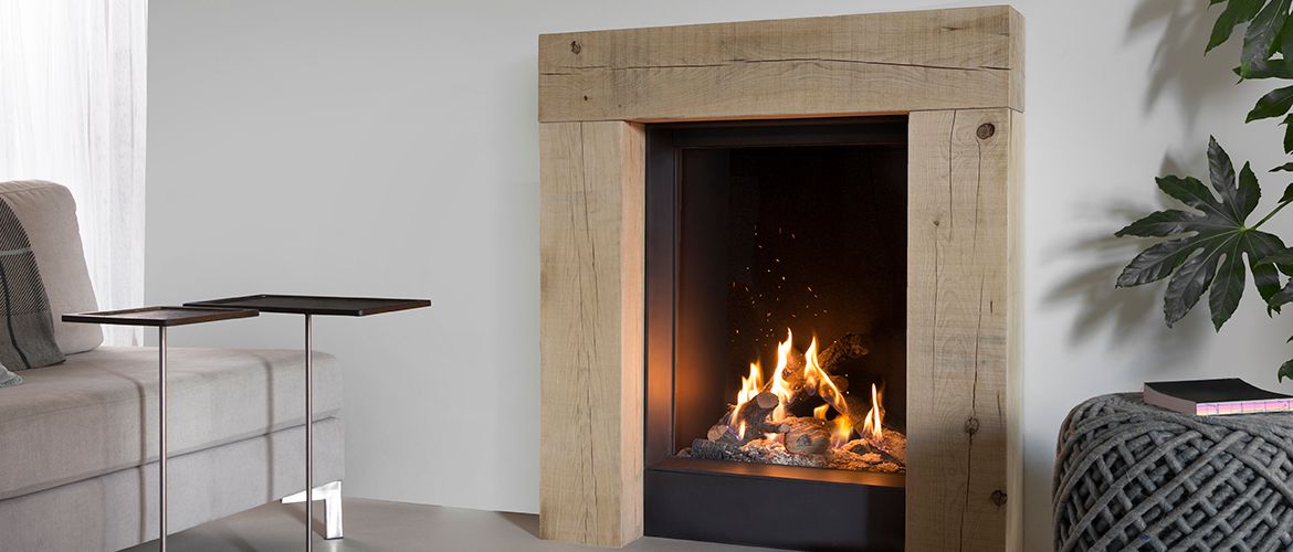 Kalfire GP60/79F Gas Fireplace Naked Flame NZ