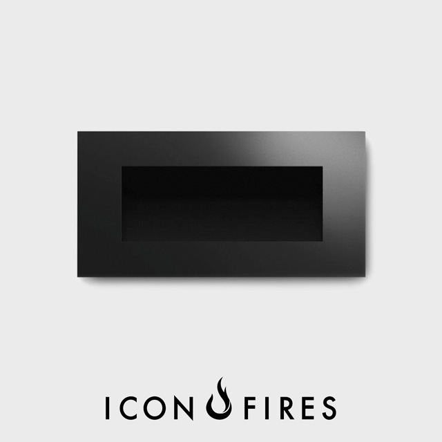 Biofuel Fireplaces NZ - Wall Mounted Icon Fires Nero 1150