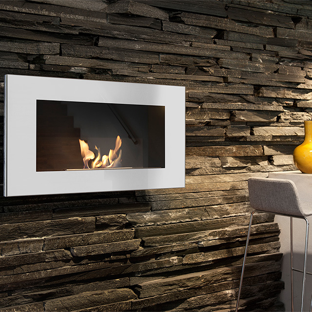 Bioethanol Fireplace Auckland - Wall Mounted Vauni Shadow